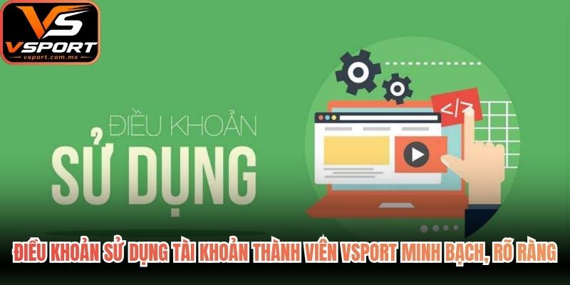 Điều khoản sử dụng tài khoản thành viên VSport minh bạch, rõ ràng